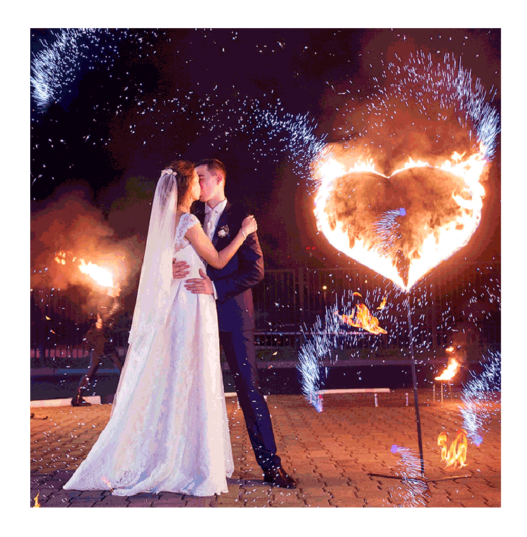 Организация пиротехнического шоу на свадьбу  Енисейск | enisejsk.salutsklad.ru