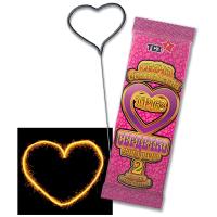 Сердечко Бенгальские огни фигурные купить в Енисейске | enisejsk.salutsklad.ru