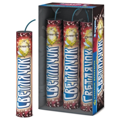 Светлячок Пиротехнический фонтан купить в Енисейске | enisejsk.salutsklad.ru