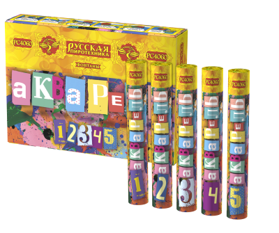 Акварель Фонтан пиротехнический купить в Енисейске | enisejsk.salutsklad.ru