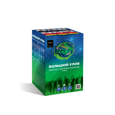 Большой улов Фонтан фейерверк купить в Енисейске | enisejsk.salutsklad.ru