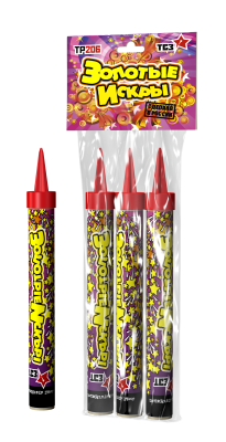 Золотые искры Пиротехнический фонтан купить в Енисейске | enisejsk.salutsklad.ru