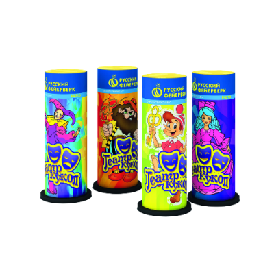 Театр кукол Пиротехнический фонтан купить в Енисейске | enisejsk.salutsklad.ru