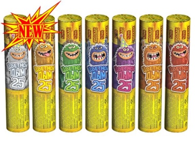 Цветной дым 25 Цветной дым купить в Енисейске | enisejsk.salutsklad.ru